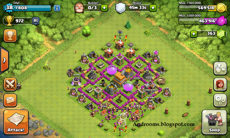 Download Game Clash Of Clans Mod Onhax